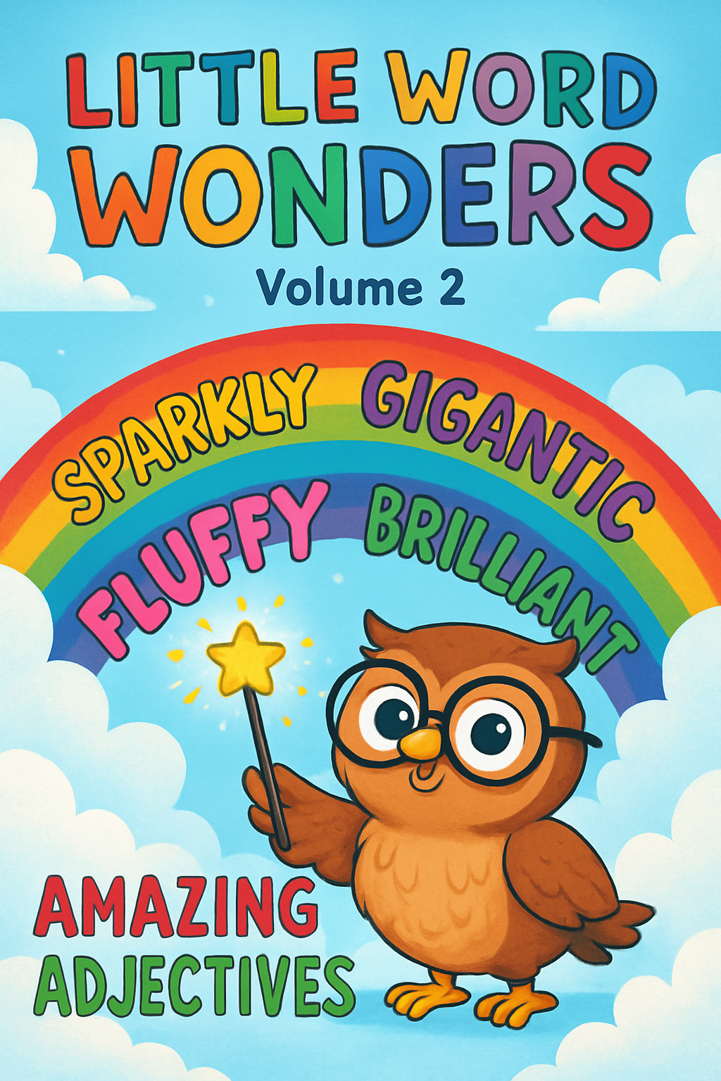 Amazing Adjectives Book Cover