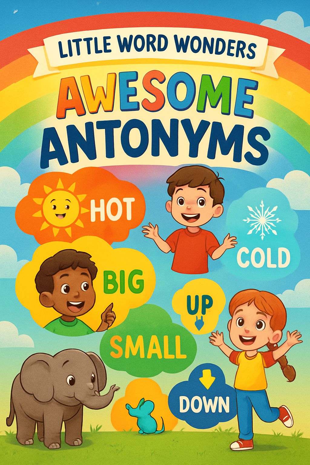 Awesome Antonyms Book Cover